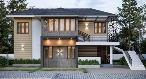 Completed construction project at 
