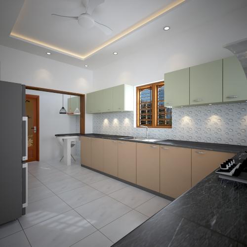 Completed construction project at 