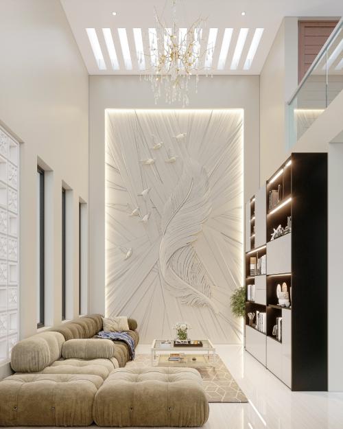 Completed construction project at 