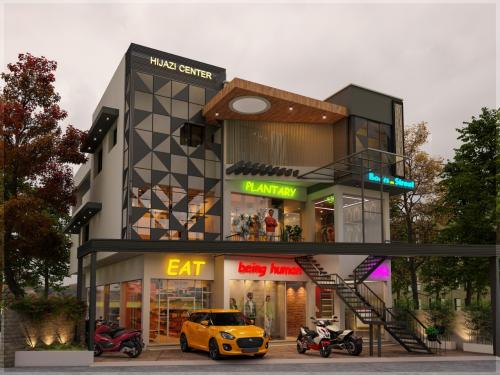 Completed construction project at 