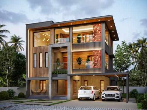 Completed construction project at 