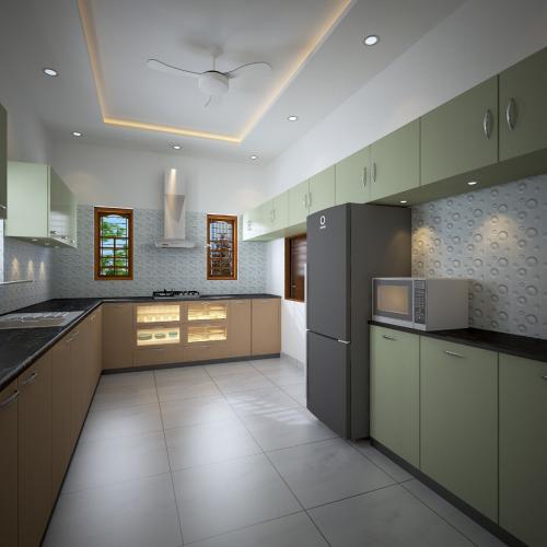 Completed construction project at 